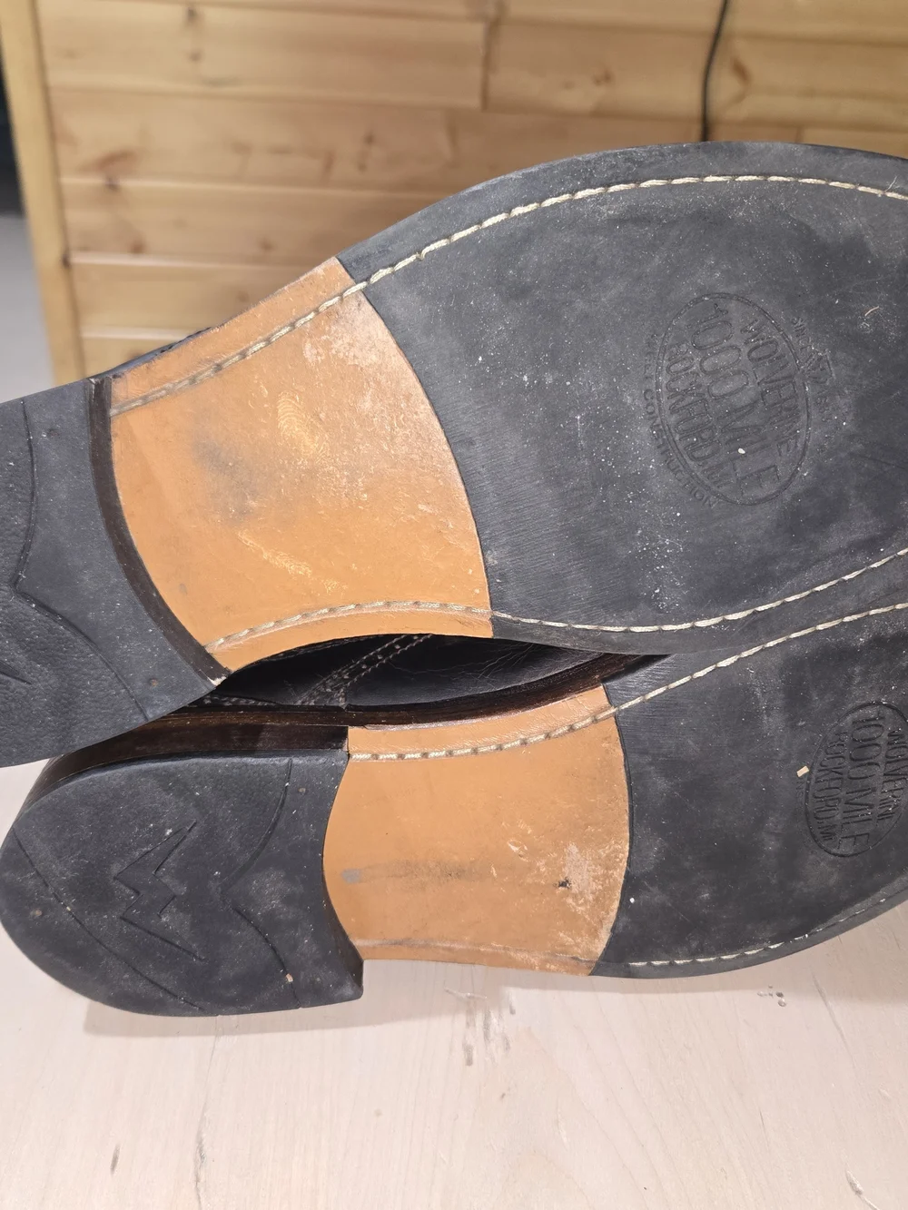 Wolverline 1000 Mile Wing Tip Boot Mens 12